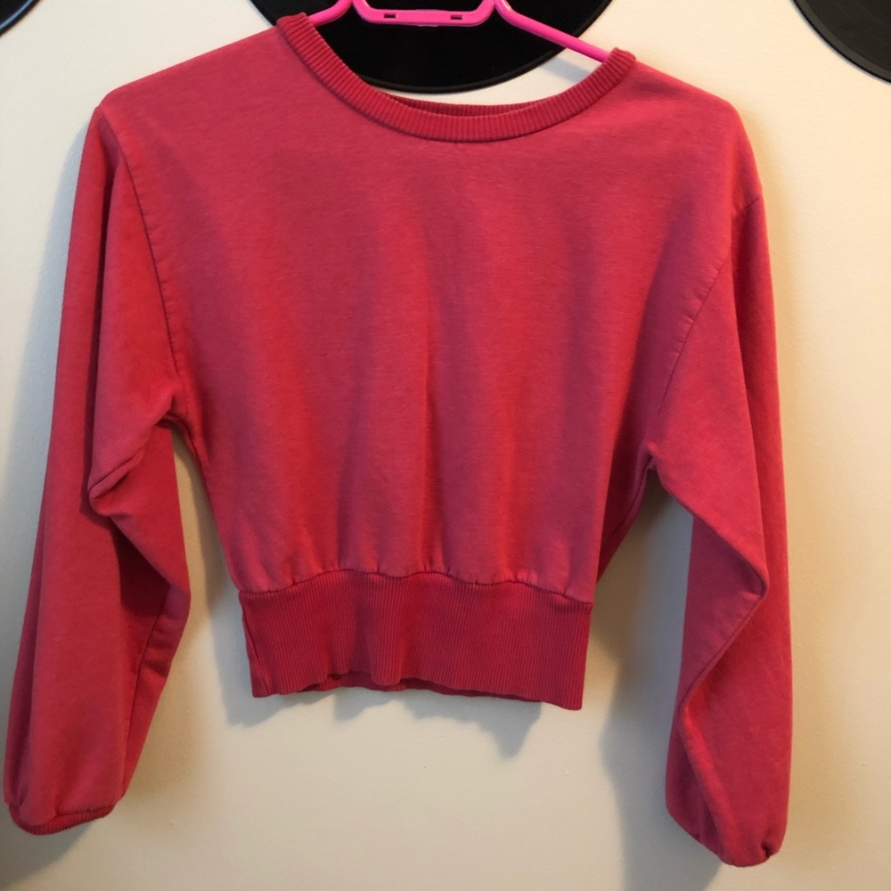 Red AE Crewneck Sweater